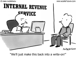 IRS write on