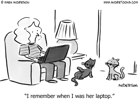Laptop Cartoon